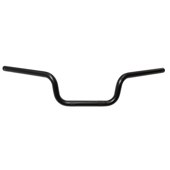 BIKETEC motociklo vairas, plieninis, HONDA CBF 500 / 600 (2004-2007), juodas 2303140000