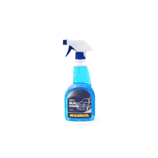 MANNOL GLAS CLEANER 500ML - glass cleaner (neutral for plastics and rubber) (9974)