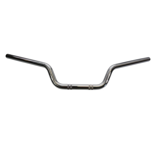 BIKETEC MOTORCYCLE HANDLEBAR STEEL SUZUKI SFV 650 GLADIUS (2009-20214) CHROME 0306120000