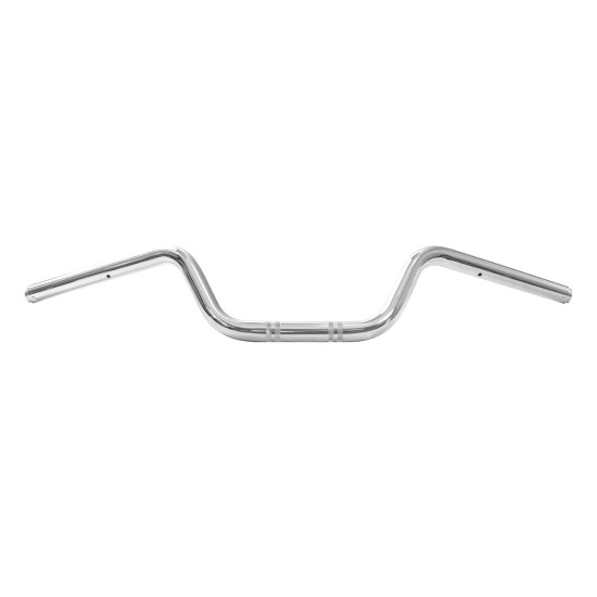 BIKETEC (NEW) STEEL MOTORCYCLE HANDLEBAR HONDA PCX 125 (2017-) (CHROME) DIAMETER MM LENGTH MM 0303191777
