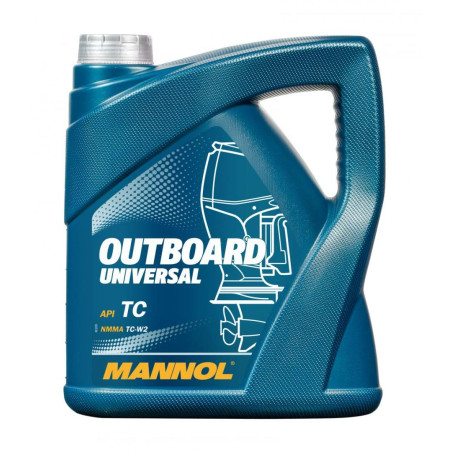 MANNOL alyva maišymui 2T OUTBOARD UNIVERSAL API TC 4L (7208)