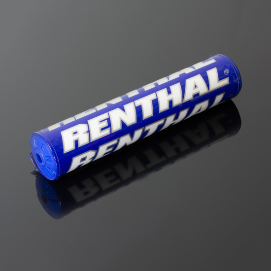 RENTHAL SX PAD (240MM) BLUE WITH RENTHAL LOGO