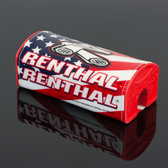 RENTHAL FATBAR PAD USA FLAG HANDLEBAR SPONGE WITH RENTHAL LOGO