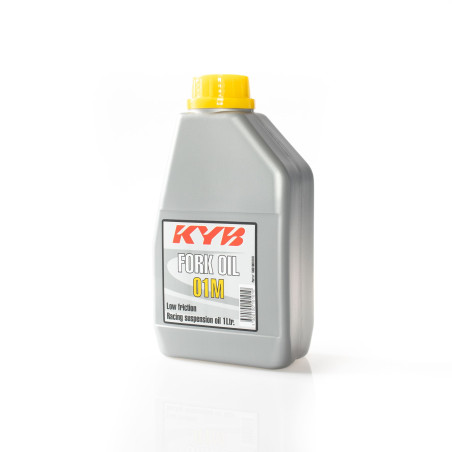 KYB (KAYABA) amortizatorių alyva KYB 01M OIL - FORK FRONT, KHL15-11, SAE 5W, 1L KYB FF OIL 01M
