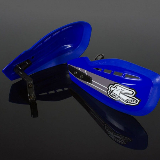 RENTHAL MX HAND GUARDS (LEAVES) BLUE (MOUNTING INCLUDED IN HG-100-BRACKET KIT)