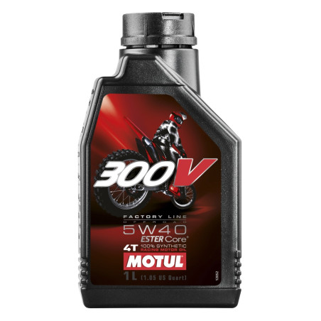 MOTUL alyva varikliui 300V 4T FL OFF ROAD 5W40 1L (sintetinė)