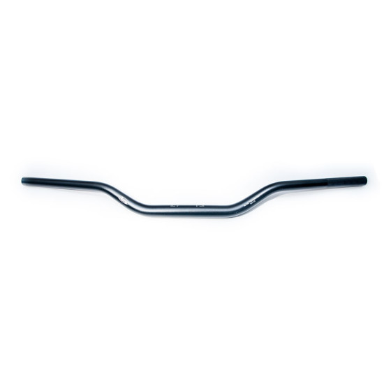 ACCEL HANDLEBAR (28.6MM) TAPER MX PATTERN YAMAHA YZ LOW (7075-T6) ERGAL BLACK (WIDTH 810MM, HEIGHT 65MM)