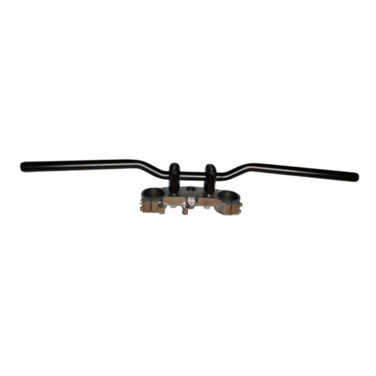 BIKETEC STEEL HANDLEBAR KAWASAKI Z 400 (2019-) BLACK (OEM PATTERN: 46003-0772),(2304080000)