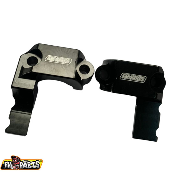FM-PARTS BREMBO CLUTCH AND BRAKE MASTER CYLINDER REINFORCEMENT BLACK