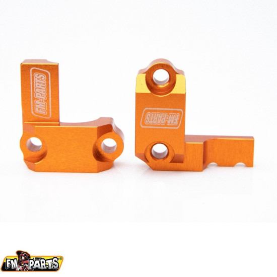 FM-PARTS BREMBO CLUTCH AND BRAKE MASTER CYLINDER REINFORCEMENT, ORANGE