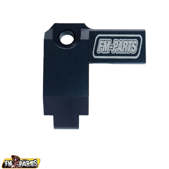 FM-PARTS REINFORCEMENT CLUTCH AND BRAKE MASTER CLAMP HUSQVARNA GAS GAS '21-'23 BLACK (BRAKTEC)