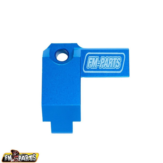 FM-PARTS REINFORCEMENT CLUTCH AND BRAKE MASTER CLAMP HUSQVARNA GAS GAS '21-'23 BLUE (BRAKTEC)