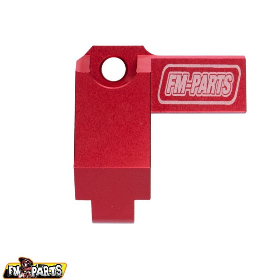 FM-PARTS REINFORCEMENT CLUTCH AND BRAKE MASTER CLAMP HUSQVARNA GAS GAS '21-'23 RED (BRAKTEC)