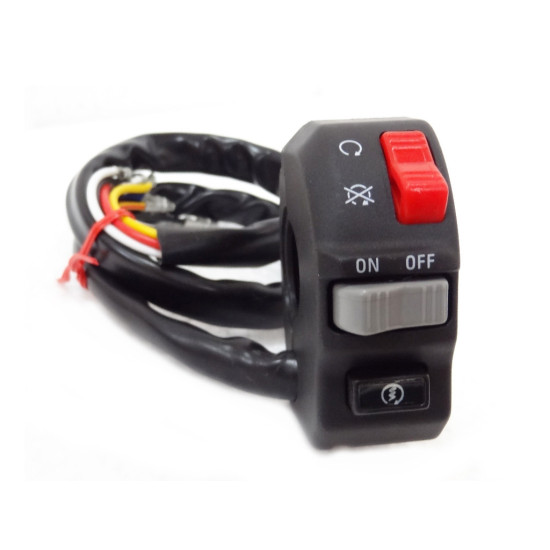 PSYCHIC COMBINED IGNITION, LIGHTS, STARTER SWITCH ON STEERING WHEEL UNIVERSAL RIGHT SIDE