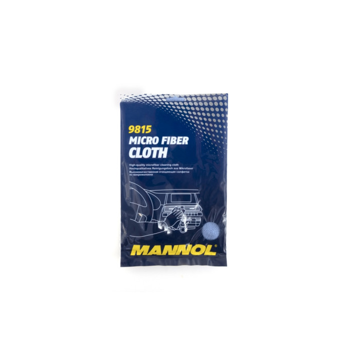 MANNOL MICROFIBER CLOTH - mikrošluostė (9815)