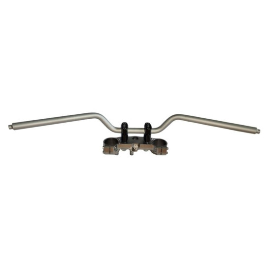 BIKETEC STEEL HANDLEBAR BMW R 1200 R (2005-2010) COLOR SILVER (OEM PATTERN: 32717705575),(302010000)