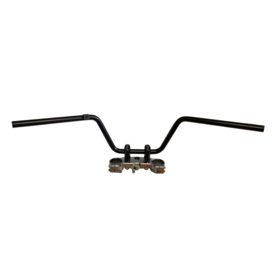BIKETEC STEEL HANDLEBAR CF MOTO 400 (2015-2022), 500 (2014-2022), 600 (2018-2021) COLOR BLACK (OEM PATTERN: 9CR6-101100-