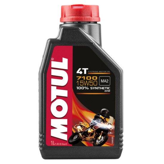 MOTUL engine oil 7100 4T 15W50 1L synthetic