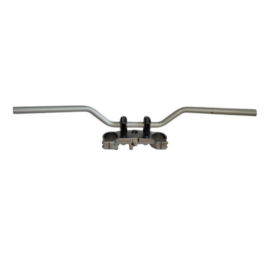 BIKETEC STEEL HANDLEBAR HONDA XL 700 V TRANSALP (2008-2011) SILVER (0303070000)