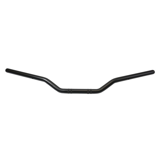 BIKETEC STEEL HANDLEBAR KAWASAKI Z 1000 (2010-2013) BLACK (OEM PATTERN: 246003-0201-18R),(2304070000)
