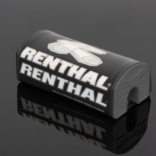 RENTHAL FATBAR JUODA VAIRO KEMPINĖ SU RENTHAL LOGOTIPU