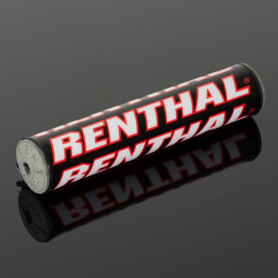 RENTHAL SX PAD (240MM) STEERING WHEEL SPONGE BLACK / WHITE / RED WITH RENTHAL LOGO