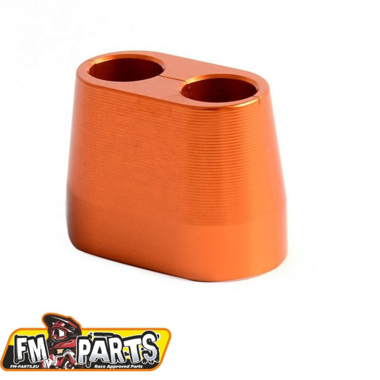 FM-PARTS REINFORCED THROTTLE CABLE GUARD KTM / HUSQVARNA / GAS-GAS '18-'23 ORANGE