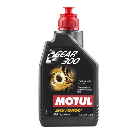 MOTUL GEAR 300 75W90 1L transmission oil, synthetic