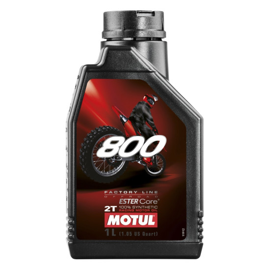 MOTUL engine oil 800 2T 1L synthetic OFFROAD