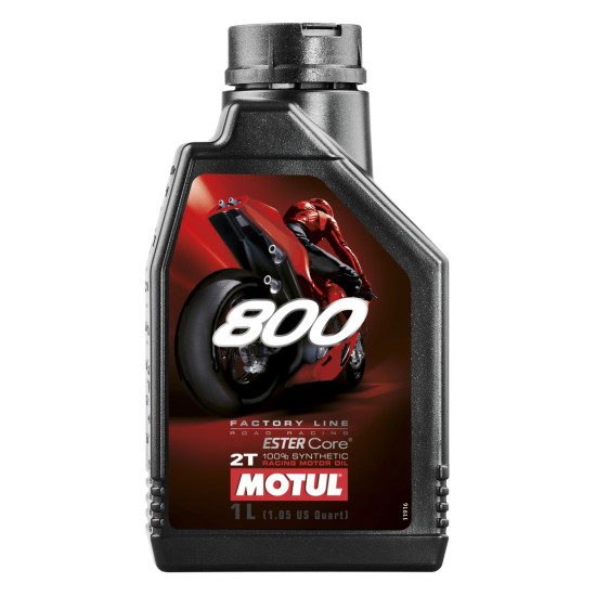 MOTUL engine oil 800 2T synthetic ROAD RACING FACTORY LINE 1L