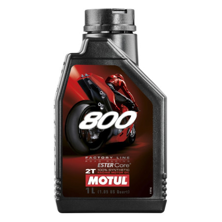 MOTUL engine oil 800 2T synthetic ROAD RACING FACTORY LINE 1L