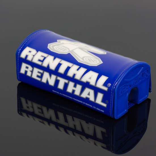 RENTHAL FATBAR PAD BLUE WITH RENTHAL LOGO