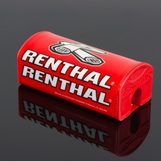 RENTHAL vairo paminkštinimas, raudonas, su „RENTHAL“ logotipu