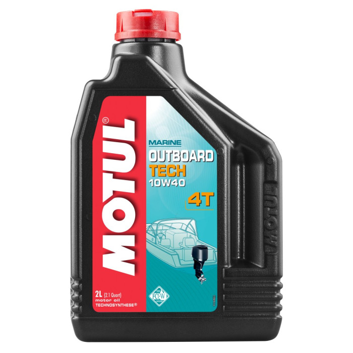 MOTUL alyva varikliui OUTBOARD TECH 4T 10W40 2L