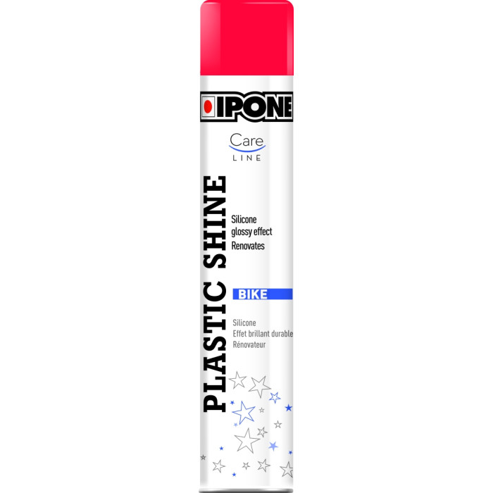 IPONE SPRAY PLASTIC SHINE 750ML aerosol for renewing plastics (CARELINE)