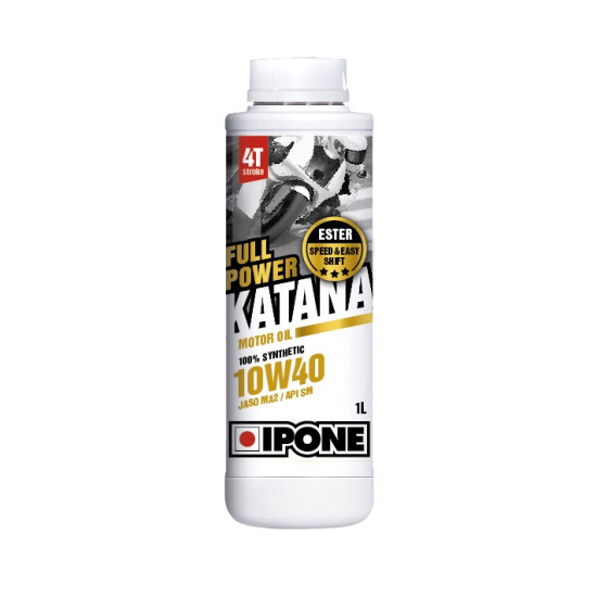 IPONE FULL POWER KATANA 10W40 oil 100% synthetic 1L (additive, MA2)