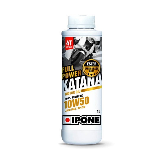 IPONE FULL POWER KATANA 10W50 oil 100% synthetic 1L (additive, MA2)