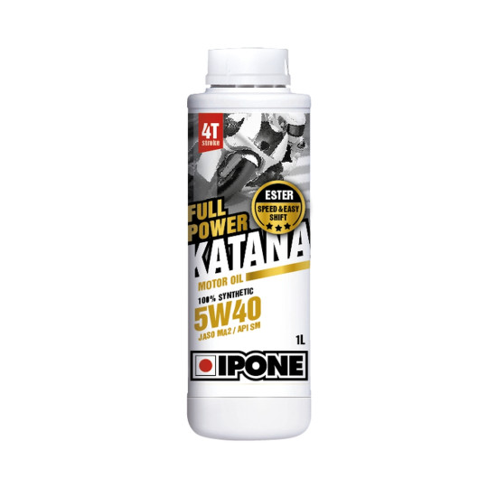 IPONE FULL POWER KATANA 5W40 oil 100% synthetic 1L (additive, MA2) recommended for BMW