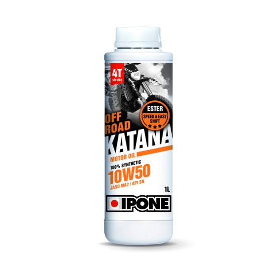 IPONE KATANA OFF ROAD 10W50 oil 100% synthetic 1L (additive, MA2)