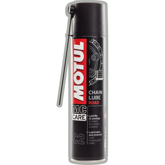 MOTUL C2 CHAIN ​​LUBE ROAD 400ML chain lubricant (colorless)