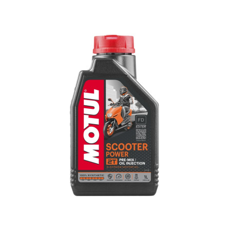 MOTUL engine oil SCOOTER 2T POWER 1L (100% synthetic)