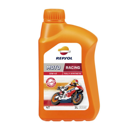 REPSOL sintetinė alyva 4T MOTO RACING 10W40 1L MA2 sintetinė