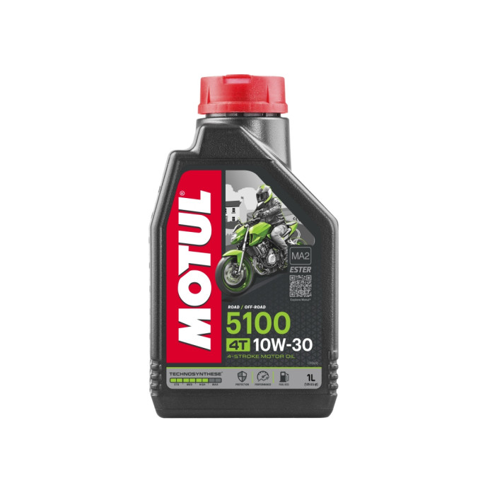MOTUL engine oil 5100 4T 10W30 1L