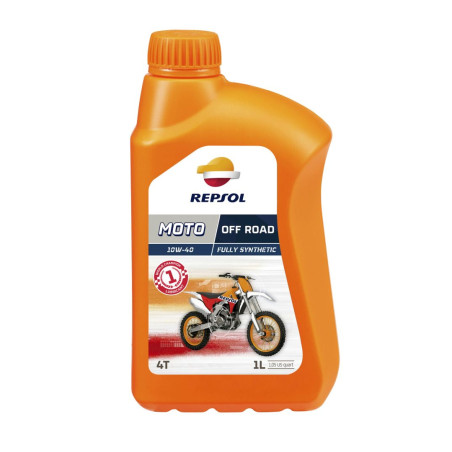 REPSOL synthetic oil 4T MOTO OFF ROAD 10W40 1L MA2 synthetic