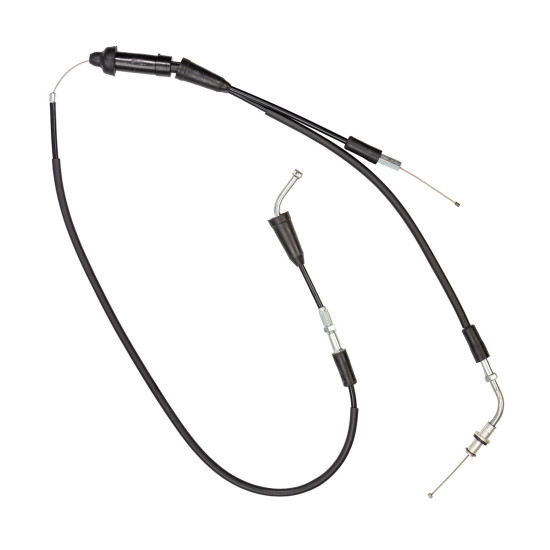 BIKETEC GAS CABLE SET YAMAHA DT 125 R / RE '99-'07, 3RM-26301-00, 3RM-26301-02-00