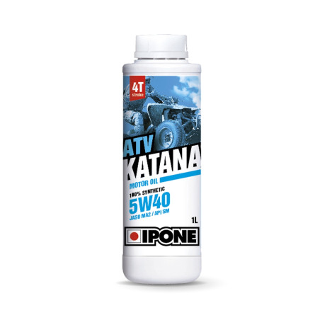 IPONE KATANA ATV 5W40 oil 100% synthetic 1L (additive, MA2)