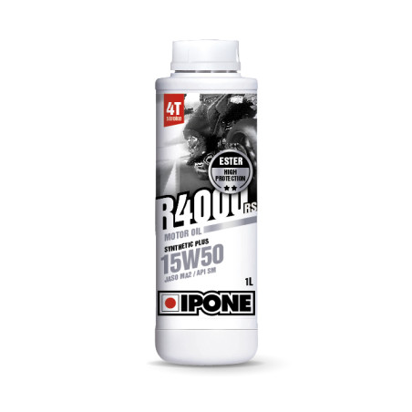 IPONE R4000 RS 15W50 semi-synthetic oil 1L (additive, MA2)