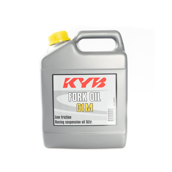 KYB (KAYABA) amortizatorių alyva KYB 01M OIL - FORK FRONT, KHL15-11, SAE 5W, 5L KYB FF OIL 01M