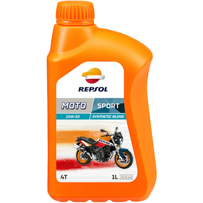 REPSOL synthetic oil 4T MOTO SPORT 15W50 1L MA2 - replaced by RPP2065RHC