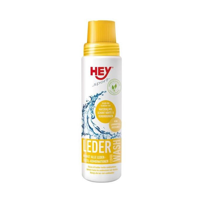 MODEKA (2022) HEY LEDER COMBI WASH priemonė valyti odai, talpa 250ML